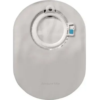 Plynová maska Sensura Mio Click 2D uzavřené sáčky 30 ks—Střední, šedý, kroužek 40 mm