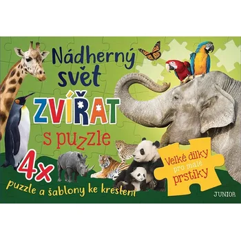 Bystrá hlava Nádherný svět zvířat s puzzle - 978-80-7267-781-8