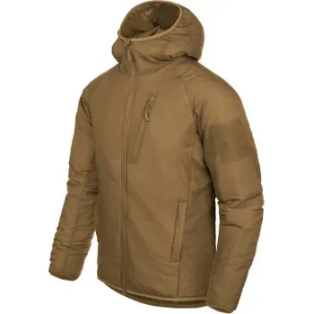 Pánská větrovka Bunda Wolfhound Hoodie, Climashield Apex 67g, Helikon, Coyote, XL