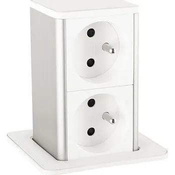 Elektrická zásuvka STRONG PowerUp zásuvka, 2x230V, Bílá, Fr