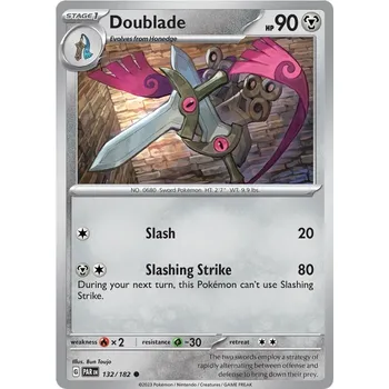 Karetní hra Doublade 132/182 - Paradox Rift Typ karty: Non-Holo