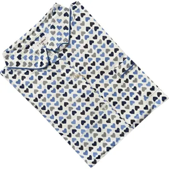 Dámská noční košile C-Lemon Dámská noční košile z flanelu Barva: vzor3, Velikost: XL