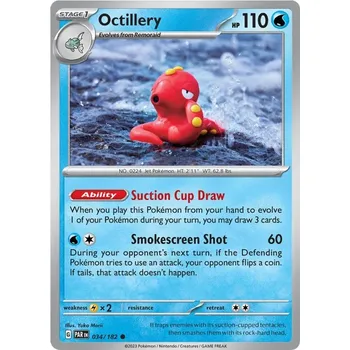 Sběratelská karetní hra Octillery 034/182 - Paradox Rift Typ karty: Reverse Holo