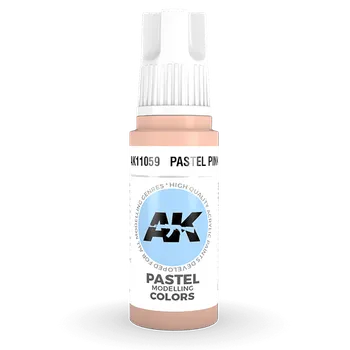 Modelářská barva AK Interactive: General Series - Pastel Pink 17ml
