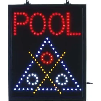 Plakát Tabule Pool LED diody 45x36cm