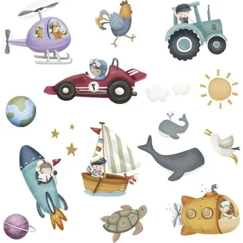 LITTLE DUTCH dětské tetování Jim & Friends