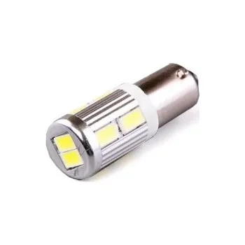 Tuning žárovka LED 12V-24V 6W BAX9s čirá 10xLED 5630