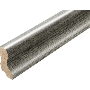 ACARA AP35 soklová lišta TYP 08, MDF, Dub Grove šedohnědý, 40 mm, 20 mm, 2,7 m AAK M032/08