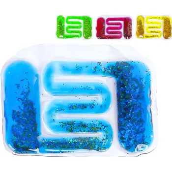 Houpací síť Mikro trading Fidget - Vodní hra se třpytkami - 17 x 13 cm