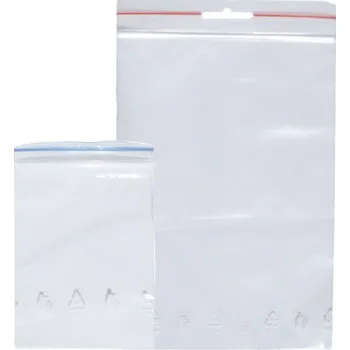 Jednorázové nádobí Sáček zipový 60x80mm - 20000 ks