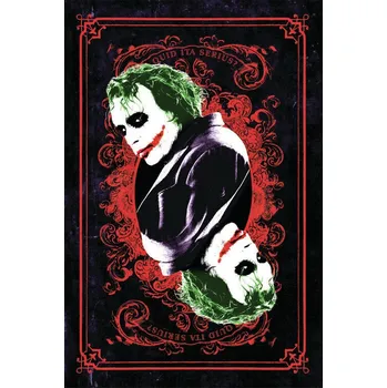 Plakát Plakát, Obraz - The Dark Knight Trilogy - Joker Card
