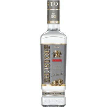 Vodka Shustoff Silver 40% 0,5l (holá láhev)