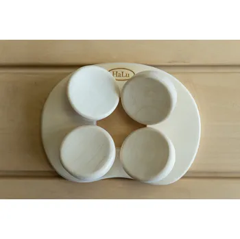 Zaoblený ergonomický podhlavník do sauny z osiky - ZAOB-ERGPODHL-OSIKA