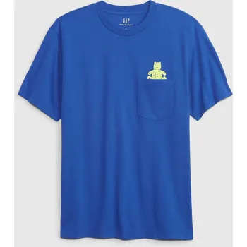 GAP Tričko s medvídkem Unisex - Dámské GAP modrá 2266857