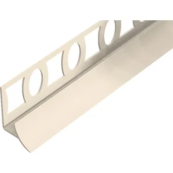 ukončovací lišta ACARA VP8 sanitární vanová lišta, PVC jasmín, 7 mm, 2,5 m AAPV6704