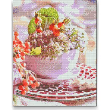 Diamantové malování Diamantové malování - Podzimní dekorace Velikost: 30x40cm, Rámování: Pouze srolované plátno, Diamanty: Kulaté