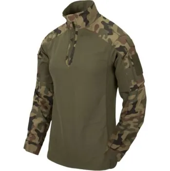 Pánská košile Bojová blůza MCDU Combat Shirt, Helikon, PL Woodland, L