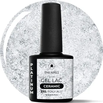 Lak na nehty ENII NAILS Gel lak Ceramic 292 Foily Alu - gelový lak bez HEMA, 10 ml