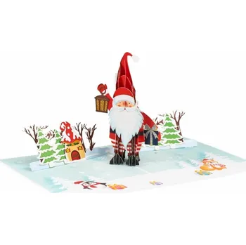 3D přání Santa Claus