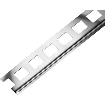 ACARA SP1 ukončovací lišta L, nerez V2A lesk, 2 mm, 2,5 m AAEL 20