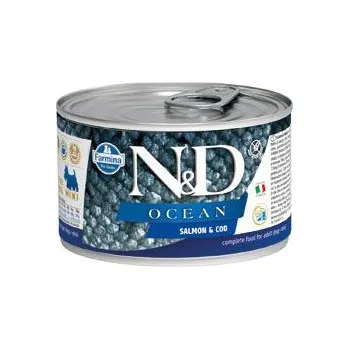 Krmivo pro psa N&D DOG OCEAN Adult Salmon & Codfish Mini 140g