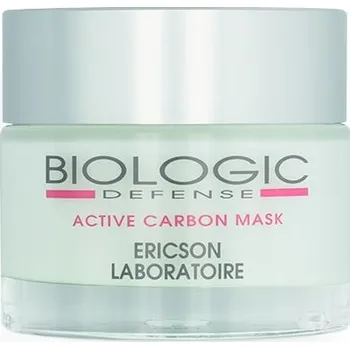 Pleťová maska ERICSON LABORATOIRE E1911 / ACTIVE CARBON MASK - Čistící vitalizující maska 50 ml