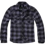 Dětská koskovaná košile Checkshirt, Brandit, černá/šedá, 122/128, S