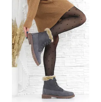 Dámská zimní obuv DnesObouvam.cz Dámské kotníkové boty TL136-3D.G-2 Velikost: 37