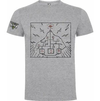 Chlapecké tričko Tričko GTA Mount Chiliad Velikost: 4XL