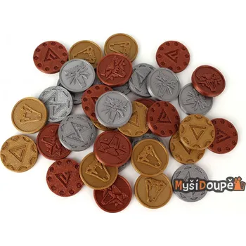 Příslušenství k deskovým hrám Myší Doupě Zaklínač - Mince