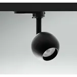 CENTURY Svítidlo pro 3fázovou lištu REGIA SHOP MINI SPHERE černá LED 10W 3000K CRI90 UGR16