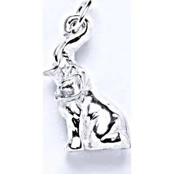 Přívěsek Stříbrný přívěsek 3D slon - P735 (Stříbrný přívěsek slon)