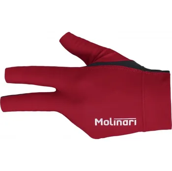 Kulečníková rukavice Rukavička Molinari Red Ruka: pravá