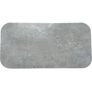 Jednorázové nádobí Hliníkové víčko k misce 218x114x54mm, AL+PAP - 1200 ks