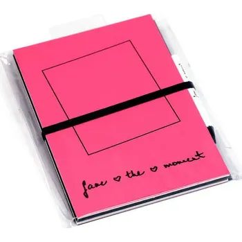 Fotoalbum Fujifilm Instax Mini album Save The Moment 11 x 16 cm růžovo-černé 10 stran