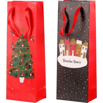 Nákupní košík Taška dárková papírová vysoká SF1361-VI