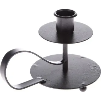 Svícen Kovový svícen na chalupu