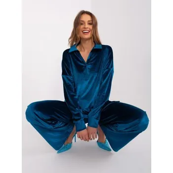 Dámský komplet s kalhotami VELA námořnický