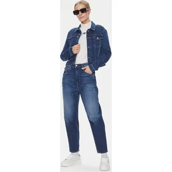 Pánská bunda Tommy Jeans Jeansová bunda Izzie DW0DW17211 Tmavomodrá Slim Fit XS