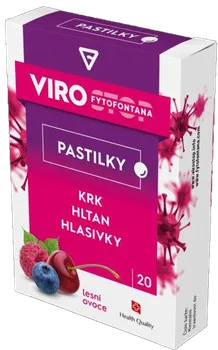 Přírodní produkt Herb Pharma Fytofontana Virostop lesní ovoce 20 pastilek
