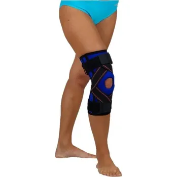 Ortika ortéza kolenního kloubu OR 33/I - XL—Návleková ortéza s otvorem pro čéšku s výztuhou