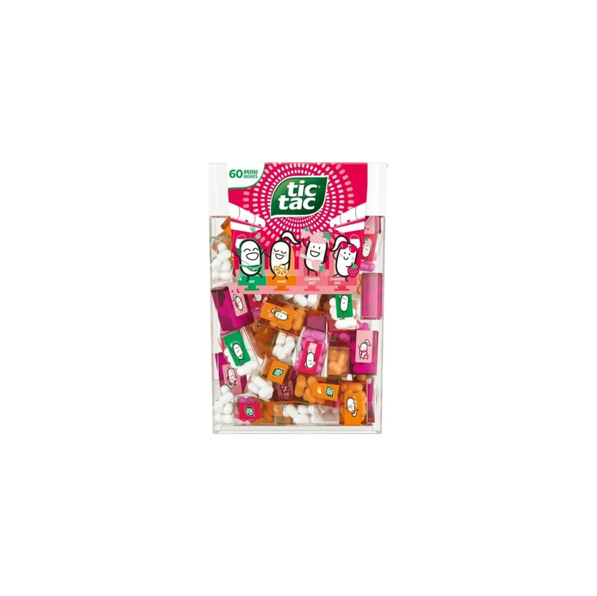 Fotografie 1 - Bonbon Tic Tac Maxi Pack jahoda 228 g