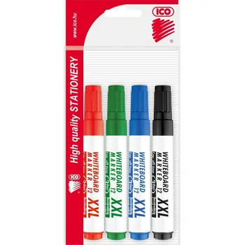 Popisovač na tabule ICO Whiteboard 12XXL/4ks sada