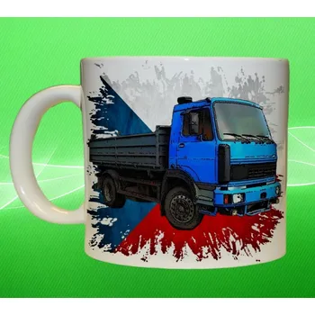 hrnek s náklaďákem LIAZ FZ 75ml (hrnek truck)