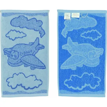 Ručník DekorTextil Ručník froté pro děti - Letadlo modré