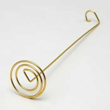 Čistič dýmky Bong spirála na led zlatá