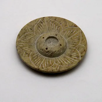 Vonná tyčinka Stojánek na vonné tyčinky - talířek kámen lotos