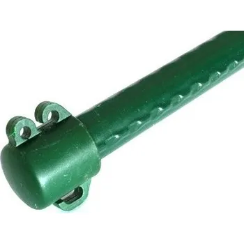 Plotový sloupek Dekorační sloupky pro pletivo Dekolux 70 cm zelené