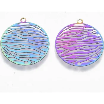 Korálek Kov 892 (22x20x0.3 mm)