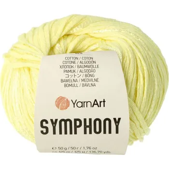 YarnArt Symphony 2102 světle žlutá